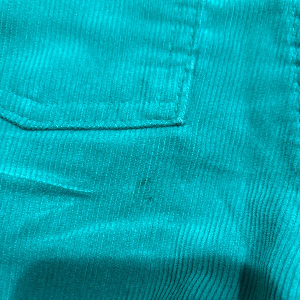 Vintage OshKosh B'gosh Kids Green  Corduroy Overalls Sz 6/9 Months - Picture 10 of 10
